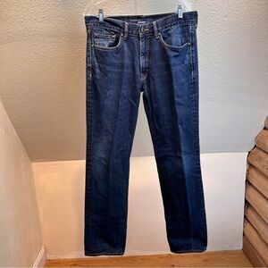 BANANA REPUBLIC Indigo Wash Straight Leg Jeans. See measurements for size.